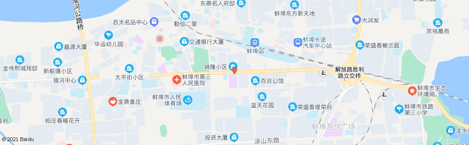 蚌埠二七文化宫_公交站地图_蚌埠公交_妙搜公交查询2024