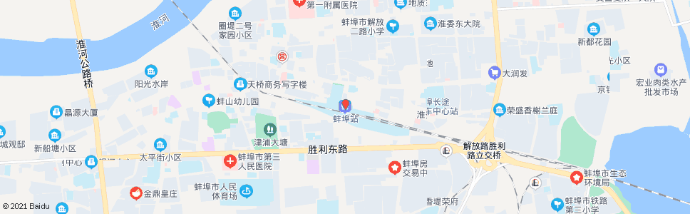 蚌埠吴安_公交站地图_蚌埠公交_妙搜公交查询2024