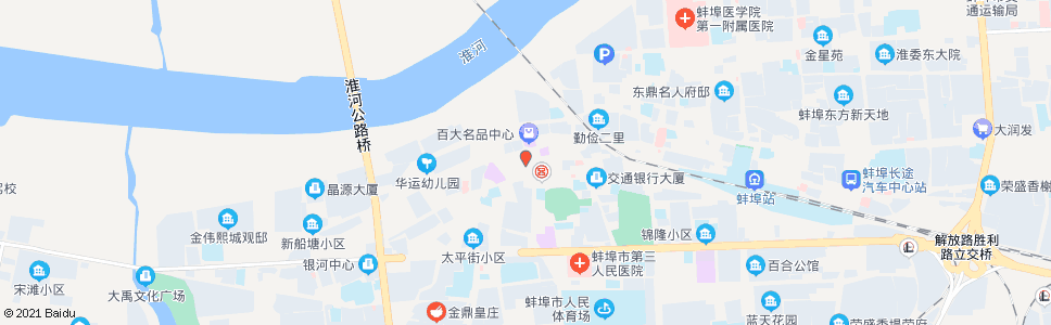 蚌埠电信公司_公交站地图_蚌埠公交_妙搜公交查询2024