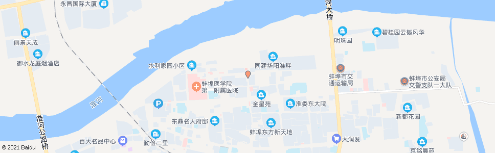 蚌埠解放一路公交站_公交站地图_蚌埠公交_妙搜公交查询2024