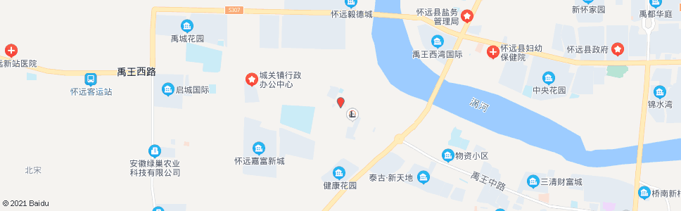蚌埠怀远汽修厂_公交站地图_蚌埠公交_妙搜公交查询2024