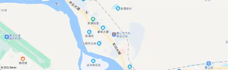 黄山汽车站_公交站地图_黄山公交_妙搜公交查询2024