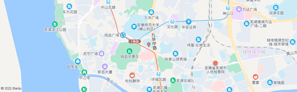 芜湖第三中学_公交站地图_芜湖公交_妙搜公交查询2024