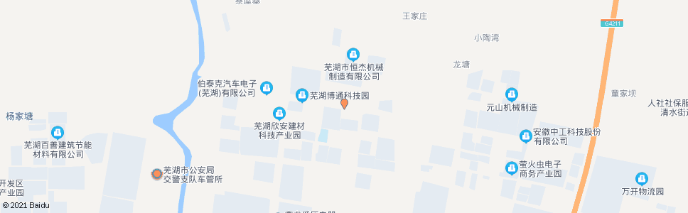 芜湖恒动公司_公交站地图_芜湖公交_妙搜公交查询2024