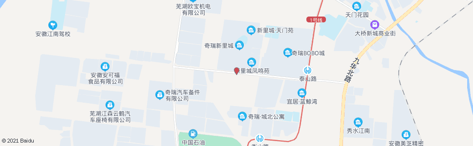 芜湖新里城_公交站地图_芜湖公交_妙搜公交查询2024