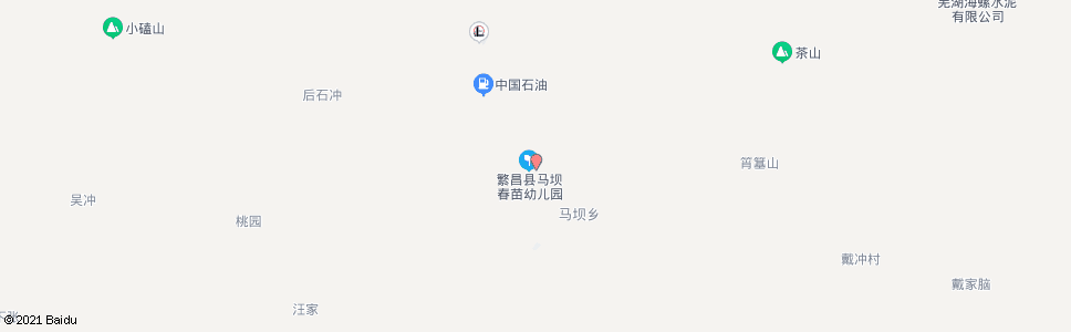 芜湖马坝幼儿园_公交站地图_芜湖公交_妙搜公交查询2024
