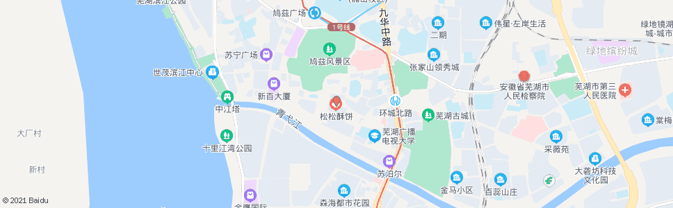 芜湖二街_公交站地图_芜湖公交_妙搜公交查询2024