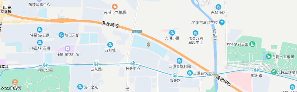 芜湖第一中学_公交站地图_芜湖公交_妙搜公交查询2024