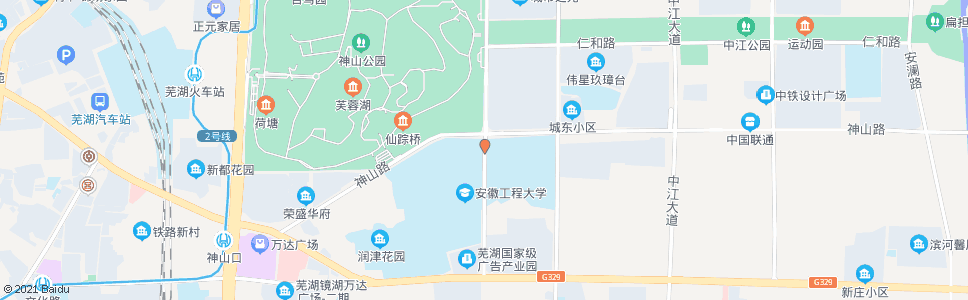 芜湖大学桥北_公交站地图_芜湖公交_妙搜公交查询2024