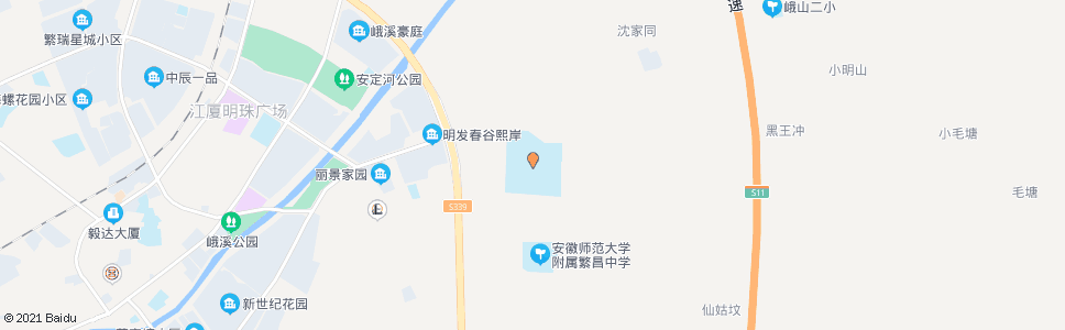 芜湖二中(繁昌)_公交站地图_芜湖公交_妙搜公交查询2024