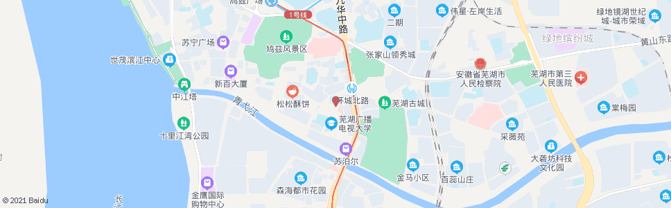 芜湖北门_公交站地图_芜湖公交_妙搜公交查询2024