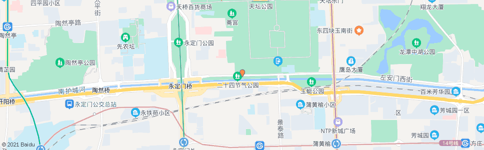 北京永定门东街_公交站地图_北京公交_妙搜公交查询2024