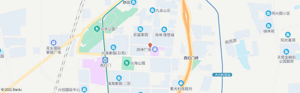 北京兴海家园_公交站地图_北京公交_妙搜公交查询2024