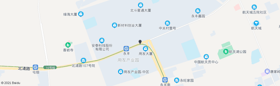 北京永丰路口西_公交站地图_北京公交_妙搜公交查询2024