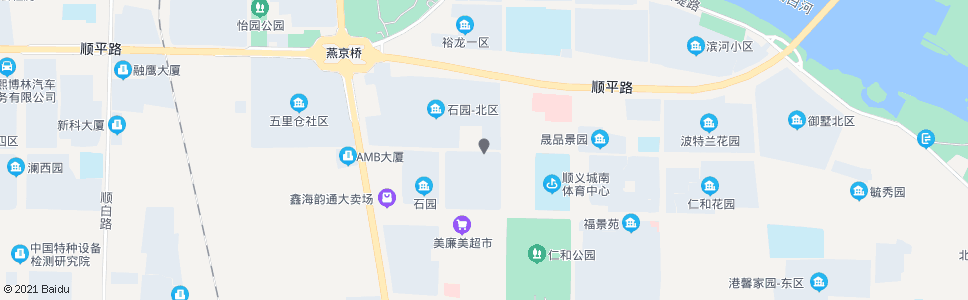 北京石园东区北门_公交站地图_北京公交_妙搜公交查询2024