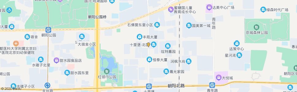 北京十里堡北区_公交站地图_北京公交_妙搜公交查询2024