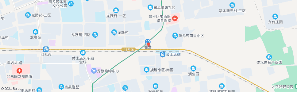 北京霍营_公交站地图_北京公交_妙搜公交查询2024