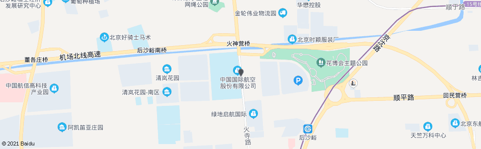 北京创展_公交站地图_北京公交_妙搜公交查询2024