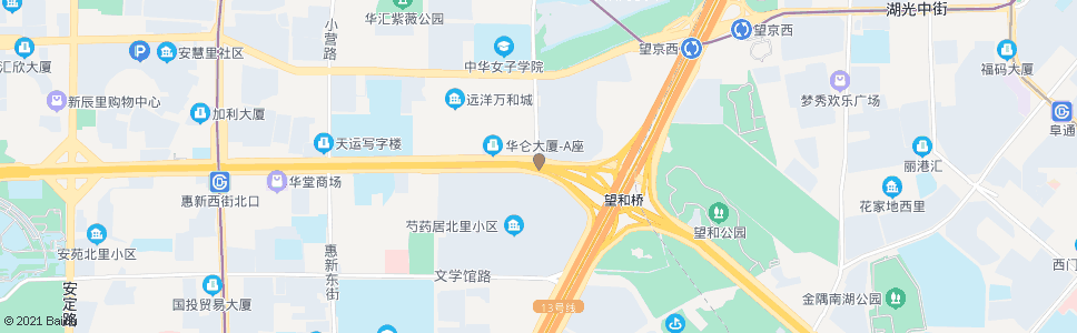 北京望和桥_公交站地图_北京公交_妙搜公交查询2024