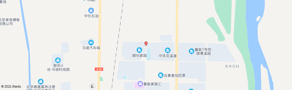 北京新马家园_公交站地图_北京公交_妙搜公交查询2024