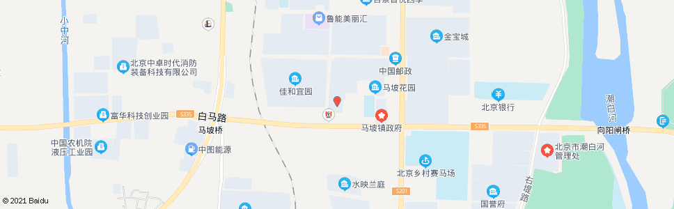 北京马坡花园_公交站地图_北京公交_妙搜公交查询2024