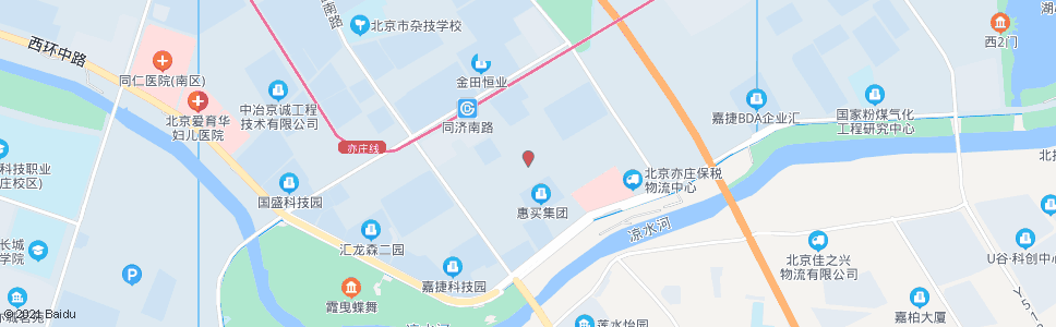 北京兴业街_公交站地图_北京公交_妙搜公交查询2024