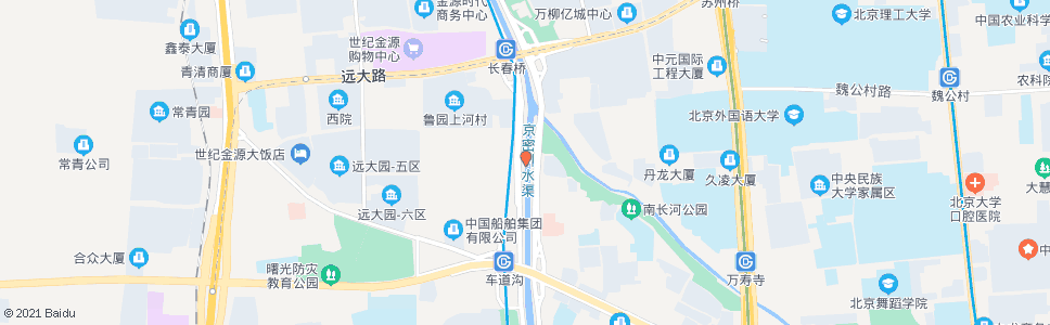 北京麦钟桥_公交站地图_北京公交_妙搜公交查询2024