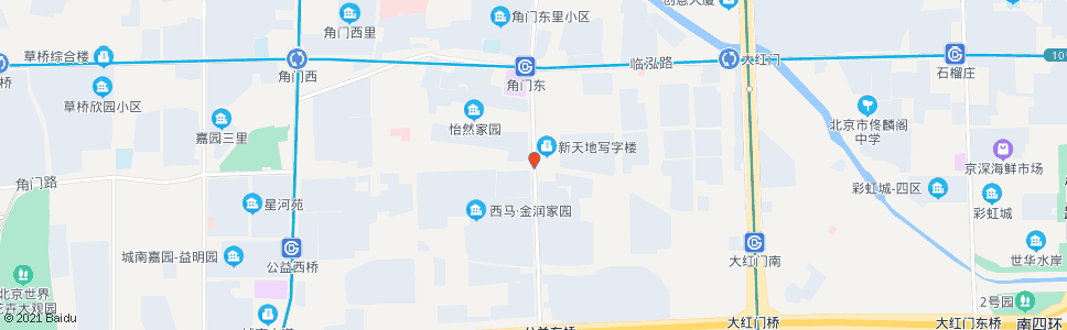 北京西马厂_公交站地图_北京公交_妙搜公交查询2024