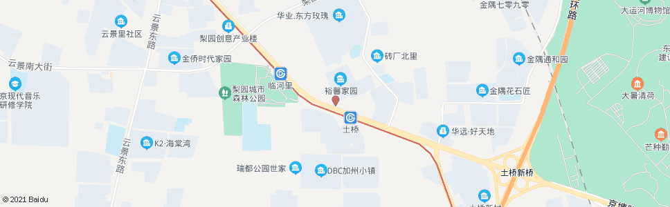 北京土桥超市_公交站地图_北京公交_妙搜公交查询2024