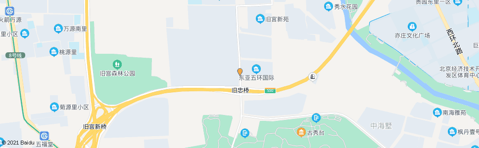 北京旧忠路_公交站地图_北京公交_妙搜公交查询2024
