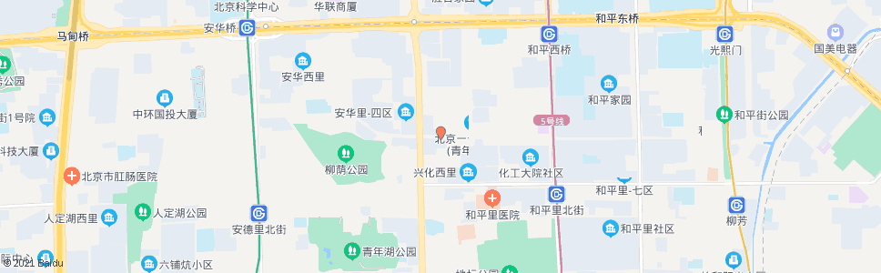 北京小黄庄_公交站地图_北京公交_妙搜公交查询2024