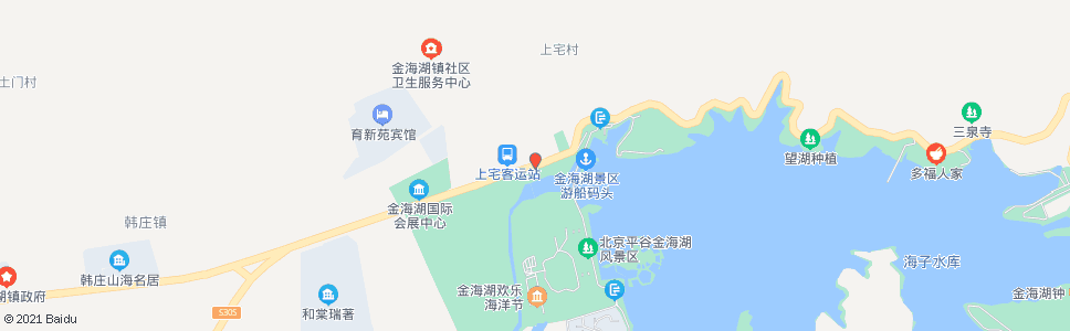 北京金海湖_公交站地图_北京公交_妙搜公交查询2024