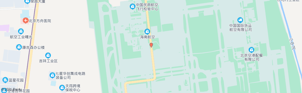 北京机场北库_公交站地图_北京公交_妙搜公交查询2024