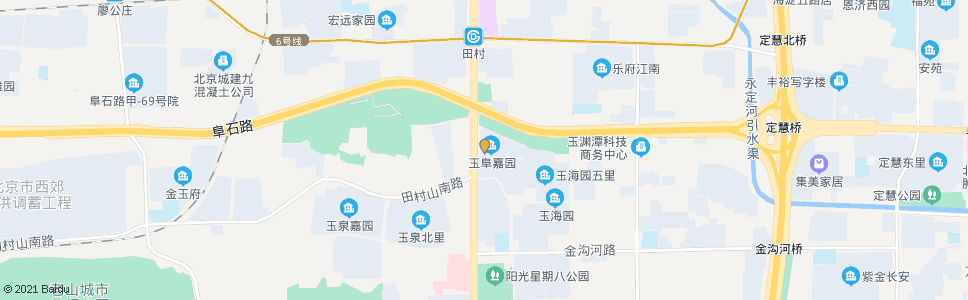 北京黄家坟_公交站地图_北京公交_妙搜公交查询2024