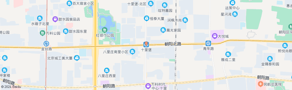 北京二十里堡_公交站地图_北京公交_妙搜公交查询2024