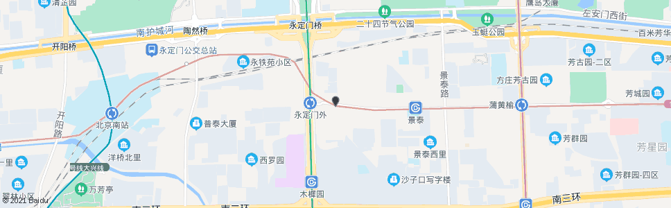 北京沙子口东_公交站地图_北京公交_妙搜公交查询2024