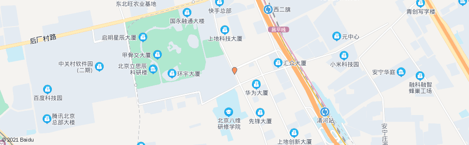 北京软件园东站_公交站地图_北京公交_妙搜公交查询2024