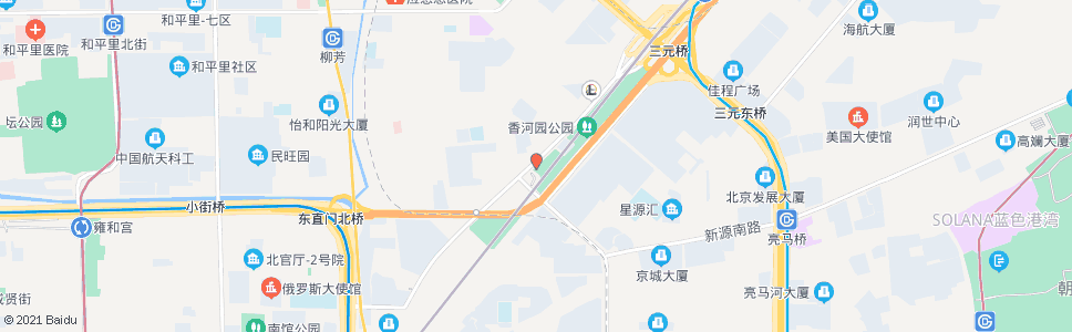 北京左家庄_公交站地图_北京公交_妙搜公交查询2024