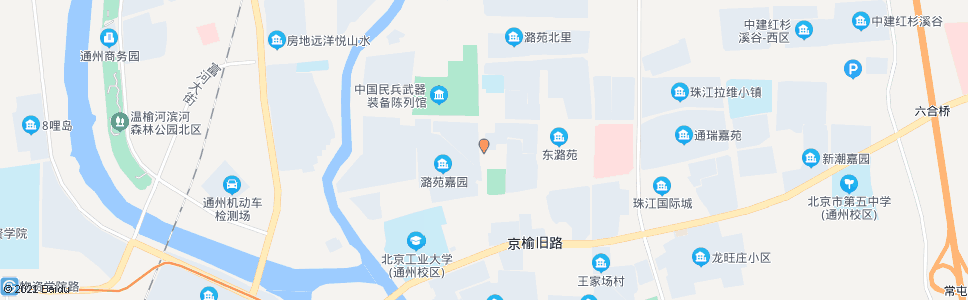 北京焦王庄_公交站地图_北京公交_妙搜公交查询2024