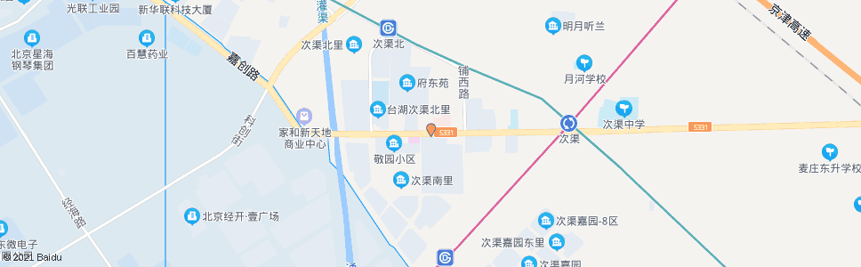 北京玉江佳园_公交站地图_北京公交_妙搜公交查询2024