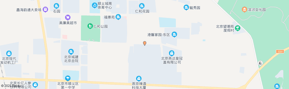 北京啤酒厂北门_公交站地图_北京公交_妙搜公交查询2024