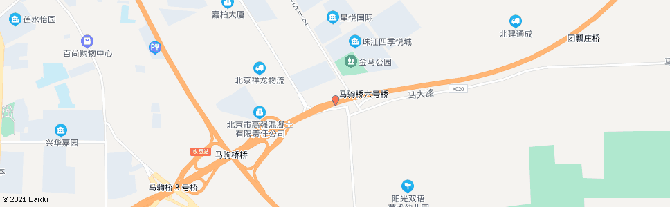 北京六号桥_公交站地图_北京公交_妙搜公交查询2024