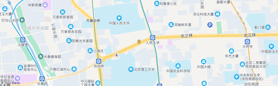 北京四通桥西_公交站地图_北京公交_妙搜公交查询2024