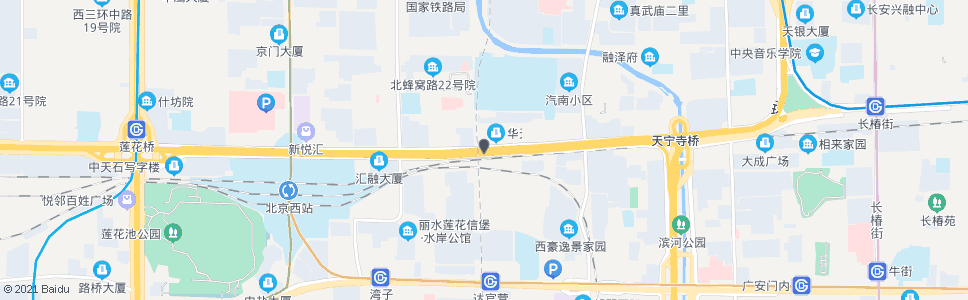 北京小马厂_公交站地图_北京公交_妙搜公交查询2024