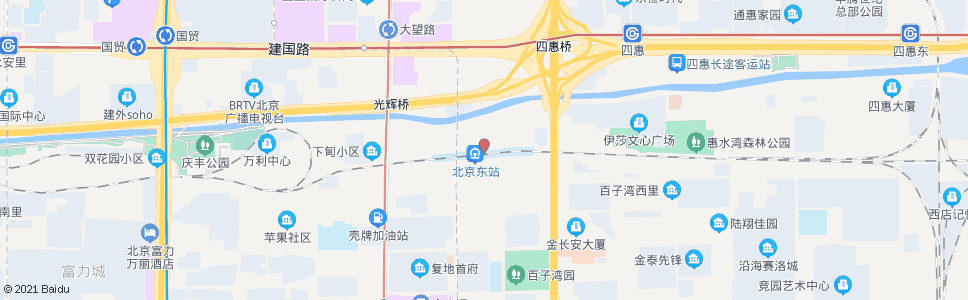 北京东张华_公交站地图_北京公交_妙搜公交查询2024