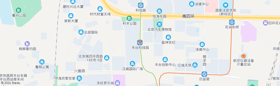 北京科技园_公交站地图_北京公交_妙搜公交查询2024