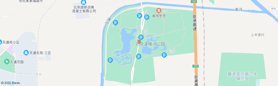 北京沙子营村南_公交站地图_北京公交_妙搜公交查询2024
