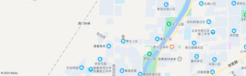 北京季庄村_公交站地图_北京公交_妙搜公交查询2024