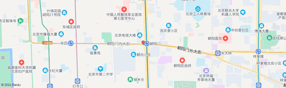 北京朝阳门_公交站地图_北京公交_妙搜公交查询2024