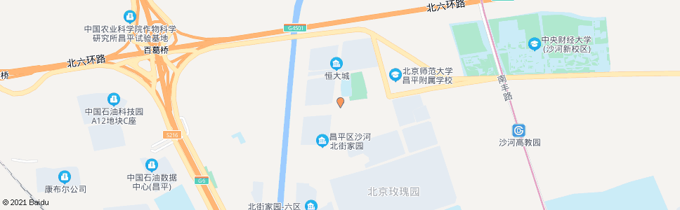 北京高教园北三街_公交站地图_北京公交_妙搜公交查询2024